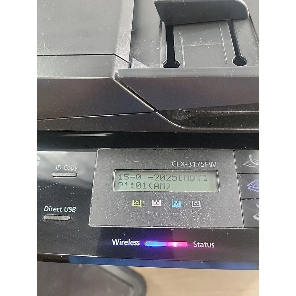 Samsung CLX-3175FW All-In-One Color Laser Printer